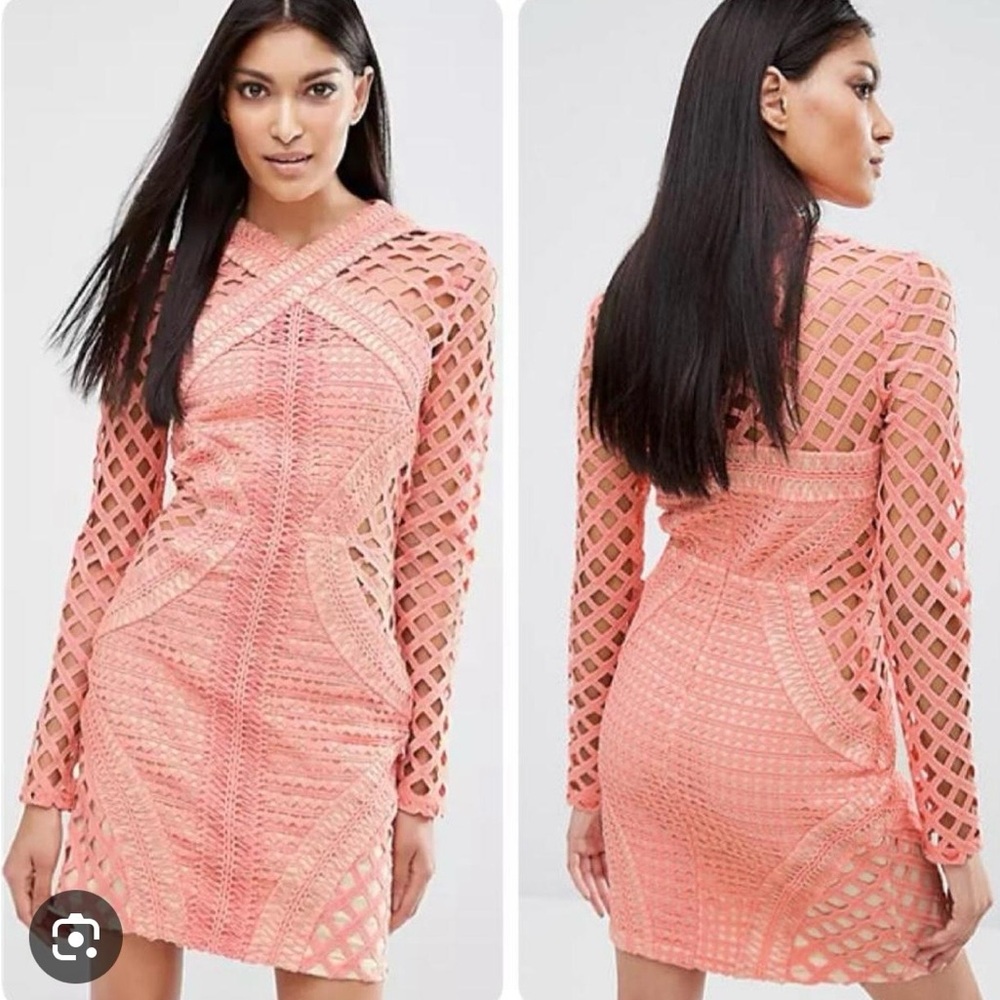 Lace/Mesh bodycon dress